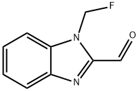 1H-Benzimidazole-2-carboxaldehyde,1-(fluoromethyl)-(9CI) Struktur