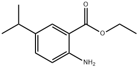 ethyl 2-aMino-5-isopropylbenzoate Struktur