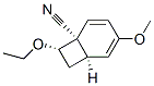 Bicyclo[4.2.0]octa-2,4-diene-1-carbonitrile, 8-ethoxy-4-methoxy-, (1alpha,6alpha,8alpha)- (9CI) Struktur