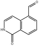 1-oxo-1,2-dihydroisoquinoline-5-carbaldehyde Struktur