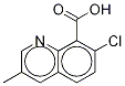 Quinmerac-13C6 Struktur