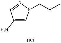 1-Propyl-1H-pyrazol-4-ylamine dihydrochloride Struktur