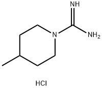 4-Methyl-piperidine-1-carboxamidine hydrochloride Struktur