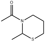 2H-1,3-Thiazine, 3-acetyltetrahydro-2-methyl- (9CI) Struktur