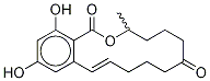 rac Zearalenone-d6 Struktur