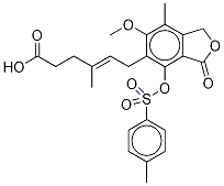 4'-TOSYL MYCOPHENOLIC ACID-D3 Struktur