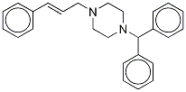 CINNARIZINE-D8 Struktur