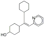 (E/Z)-2-[2-(Cyclohexyl-d11)-2-(4-hydroxycyclohexyl)]vinylpyridine   (Mixture of Diastereomers) Struktur