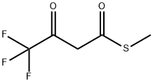 S-METHYL 4,4,4-TRIFLUORO-3-OXOTHIO-BUTYR ATE, 98 Struktur