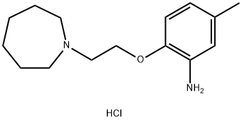 2-(2-Azepan-1-yl-ethoxy)-5-methyl-phenylaminedihydrochloride Struktur