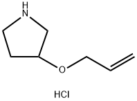 3-(ALLYLOXY)PYRROLIDINE HYDROCHLORIDE Struktur