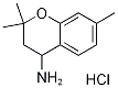 2,2,7-Trimethyl-chroman-4-ylamine hydrochloride Struktur