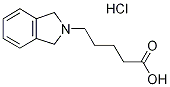 5-(1,3-DIHYDRO-ISOINDOL-2-YL)-PENTANOIC ACIDHYDROCHLORIDE Struktur