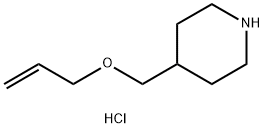 4-[(Allyloxy)methyl]piperidine hydrochloride Struktur