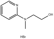 2-(Methyl-pyridin-2-yl-amino)-ethanol hydrobromide Struktur