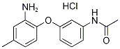 N-[3-(2-Amino-4-methylphenoxy)phenyl]acetamidehydrochloride Struktur