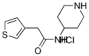 N-Piperidin-4-yl-2-thiophen-3-yl-acetaMide hydrochloride, 98+% C11H17ClN2OS, MW: 260.83 Struktur