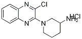 1-(3-Chloro-quinoxalin-2-yl)-piperidin-3-ylaMine hydrochloride, 98+% C13H16Cl2N4, MW: 299.20 Struktur