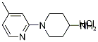 4'-Methyl-3,4,5,6-tetrahydro-2H-[1,2']bipyridinyl-4-ylaMine hydrochloride, 98+% C11H18ClN3, MW: 227.73 Struktur