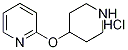 2-(Piperidin-4-yloxy)-pyridine hydrochloride, 98+% C10H15ClN2O, MW: 214.69 Struktur