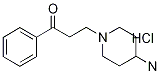 3-(4-AMino-piperidin-1-yl)-1-phenylpropan-1-one hydrochloride, 98+% C14H21ClN2O, MW: 268.79 Struktur