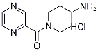 (4-AMino-piperidin-1-yl)-pyrazin-2-yl-Methanone hydrochloride, 98+% C10H15ClN4O, MW: 242.71 Struktur