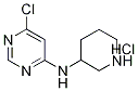 (6-Chloro-pyriMidin-4-yl)-piperidin-3-yl-aMine hydrochloride, 98+% C9H14Cl2N4, MW: 249.14 Struktur