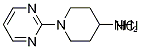 1-(2-PYRIMIDINYL)-4-PIPERIDINAMINE HYDROCHLORIDE Struktur