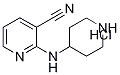 2-(Piperidin-4-ylaMino)-nicotinonitrile hydrochloride, 98+% C11H15ClN4, MW: 238.72 Struktur