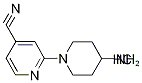 4-AMino-3,4,5,6-tetrahydro-2H-[1,2']bipyridinyl-4'-carbonitrile hydrochloride, 98+% C11H15ClN4, MW: 238.72 Struktur