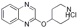 2-(piperidin-4-yloxy)quinoxaline hydrochloride, 98+% C13H16ClN3O, MW: 265.74 Struktur