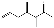 6-Hepten-2-one, 3,4-bis(methylene)- (9CI) Struktur