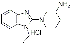 1-(1-Ethyl-1H-benzoiMidazol-2-yl)-piperidin-3-ylaMine hydrochloride, 98+% C14H21ClN4, MW: 280.80 Struktur