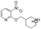 3-Nitro-2-(piperidin-3-ylMethoxy)-pyridine hydrochloride, 98+% C11H16ClN3O3, MW: 273.72 Struktur