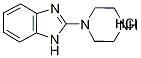 2-Piperazin-1-yl-1H-benzoiMidazole hydrochloride, 98+% C11H15ClN4, MW: 238.72 Struktur