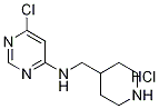 (6-Chloro-pyriMidin-4-yl)-piperidin-4-ylMethyl-aMine hydrochloride, 98+% C10H16Cl2N4, MW: 263.17 Struktur