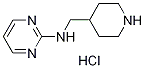 Piperidin-4-ylMethyl-pyriMidin-2-yl-aMine hydrochloride, 98+% C10H17ClN4, MW: 228.73 Struktur