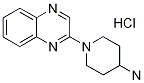 1-Quinoxalin-2-yl-piperidin-4-ylaMine hydrochloride, 98+% C13H16N4, MW: 264.76 Struktur