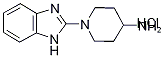 1-(1H-BenzoiMidazol-2-yl)-piperidin-4-ylaMine hydrochloride, 98+% C12H17ClN4, MW: 252.75 Struktur