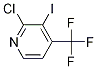 2-Chloro-3-iodo-4-(trifluoromethyl)pyridine Struktur