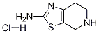 4,5,6,7-Tetrahydro-1,3-thiazolo[5,4-c]pyridin-2-ylamine Hydrochloride Struktur