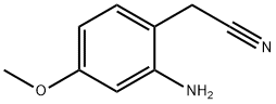 (2-AMINO-4-METHOXYPHENYL)-ACETONITRILE Struktur