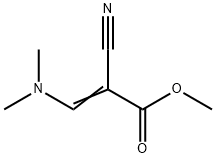 METHYL 2-CYANO-3-(DIMETHYLAMINO)ACRYLATE Struktur