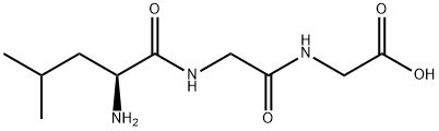 L-LEUCYL-GLYCYL-GLYCINE Struktur