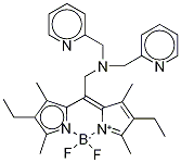 Di-(2-picolyl)aminomethyl BODIPY Struktur