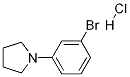 1-(3-Bromophenyl)pyrrolidine, HCl Struktur