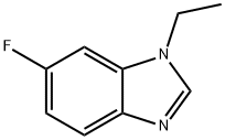 1-Ethyl-6-fluorobenzoimidazole Struktur