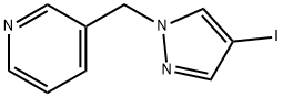 4-Iodo-1-(pyridin-3-ylmethyl)pyrazole Struktur