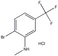 4-bromo-3-N-methylaminobenzotrifluoride Struktur