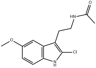 2-chloromelatonin Struktur